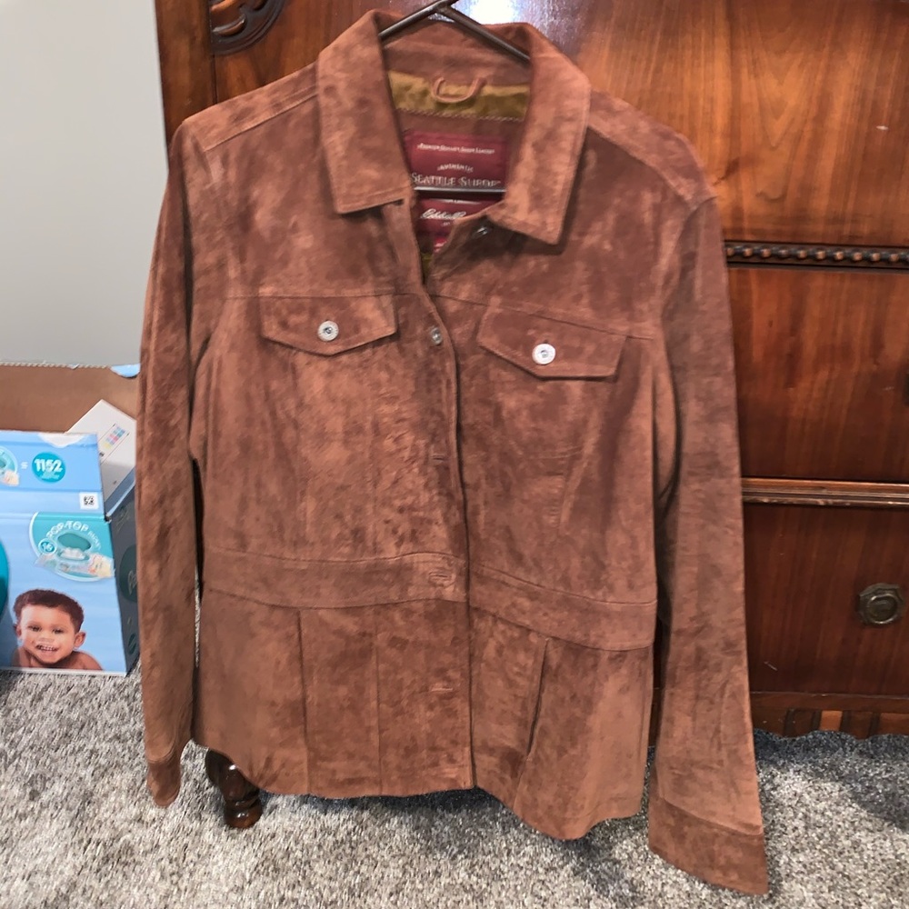 Eddie Bauer Suede Jacket